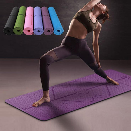Non Slip Beginner Yoga Mat - Gymtrix