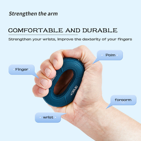 Silicone Adjustable Hand Grip Strengthener - Gymtrix