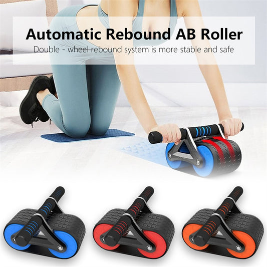 Automatic Rebound Ab Wheel Roller - Gymtrix